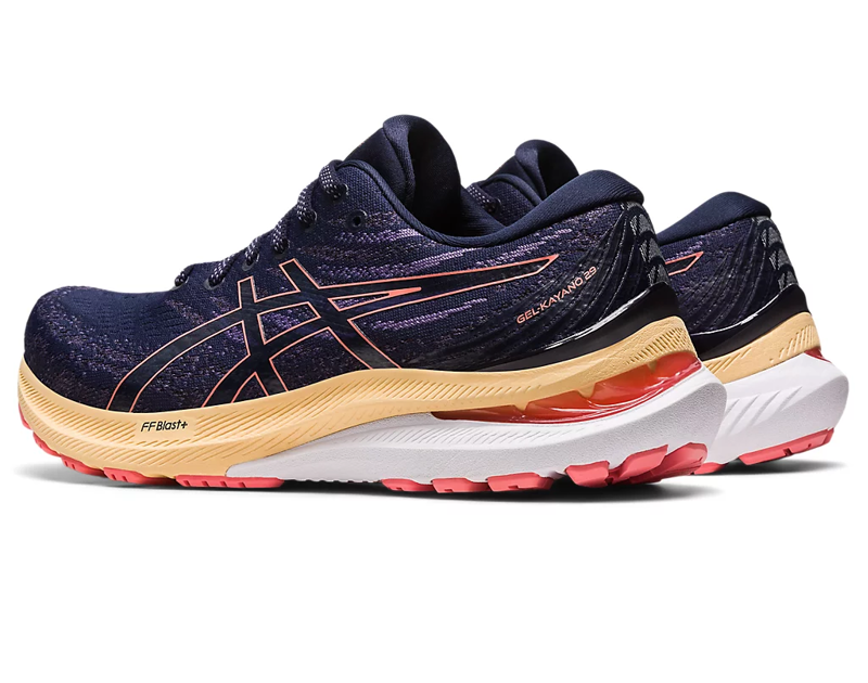 Asics Women's GEL-KAYANO 29 Midnight/Papaya-3